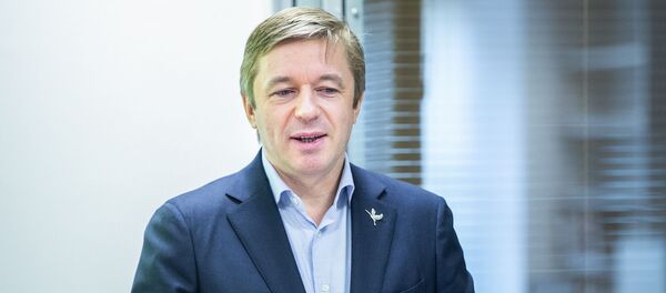 Лидер крестьян Рамунас Карбаускис, архивное фото - Sputnik Литва