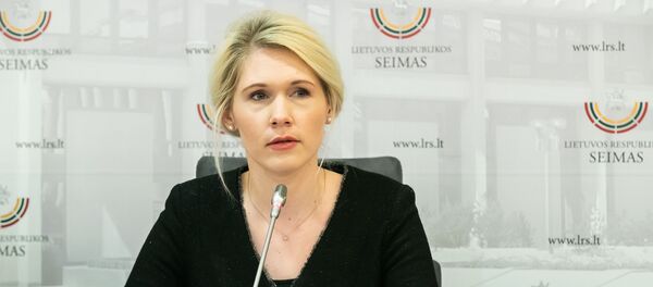 Глава ГИК Лаура Матийошайтите, архивное фото - Sputnik Литва