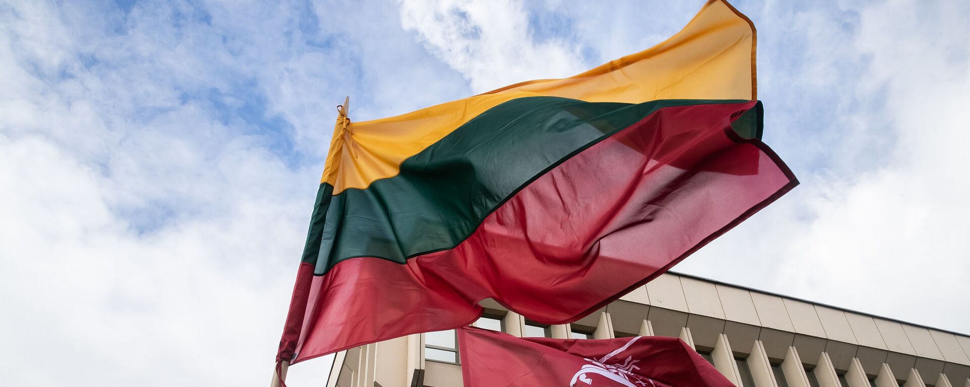Флаг Литвы, архивное фото - Sputnik Литва, 1920, 06.06.2023