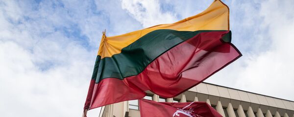 Флаг Литвы, архивное фото Флаг Литвы, архивное фото - Sputnik Lietuva