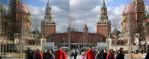 Москва, Храм Василия Блаженного, Кремль, архивное фото Москва, Храм Василия Блаженного, Кремль, архивное фото - Sputnik Lietuva