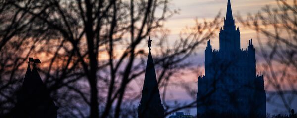 Вид на здание Министерства иностранных дел России, архивное фото - Sputnik Литва