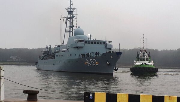 Немецкие военные корабли прибыли в Клайпедский порт по случаю 15-летия вступления Литвы в НАТО - Sputnik Lietuva
