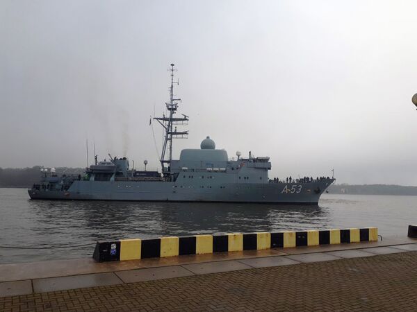 Narystės NATO metinių proga Lietuvoje pirmą kartą lankosi Vokietijos karo laivai Narystės NATO metinių proga Lietuvoje pirmą kartą lankosi Vokietijos karo laivai - Sputnik Lietuva