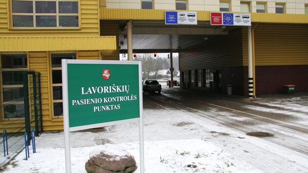 Контрольно-пропускной пункт Лаворишкес, архивное фото - Sputnik Литва