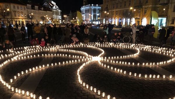 Акция Час Земли в Вильнюсе - Sputnik Литва