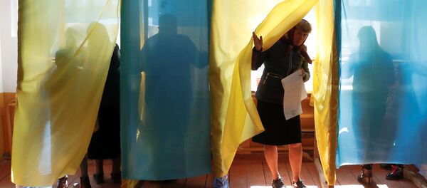Ukrainos prezidento rinkimai, archyvinė nuotrauka Ukrainos prezidento rinkimai, archyvinė nuotrauka - Sputnik Lietuva