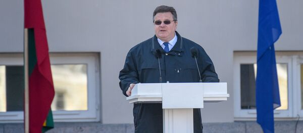 Глава МИД Литвы Линас Линкявичюс, архивное фото - Sputnik Литва