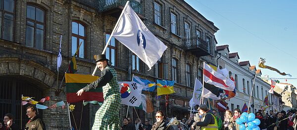 Užupis minėjo Nepriklausomybės dieną Užupis minėjo Nepriklausomybės dieną - Sputnik Lietuva