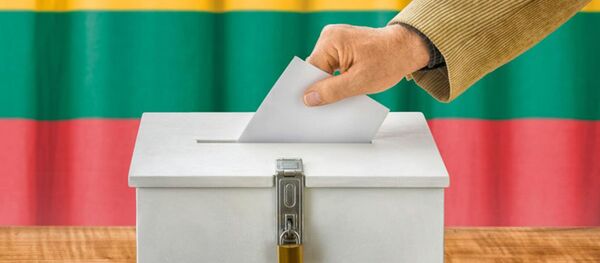 Голосование в Литве, архивное фото - Sputnik Литва