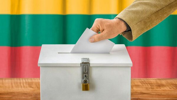 Голосование в Литве, архивное фото - Sputnik Литва
