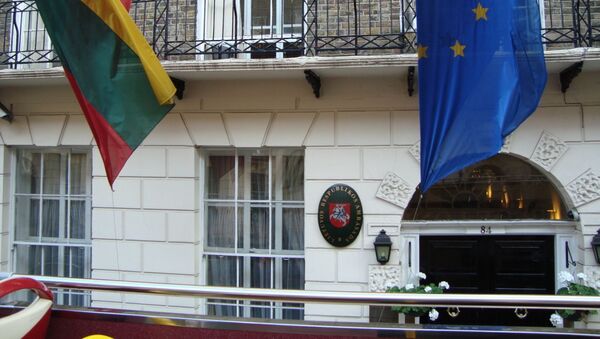 Посольство Литвы в Лондоне, архивное фото - Sputnik Литва