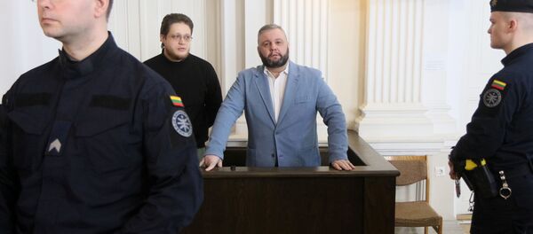 Россиянин Юрий Мель, осужденный в Литве по делу 13 января, 27 марта 2019 года - Sputnik Литва