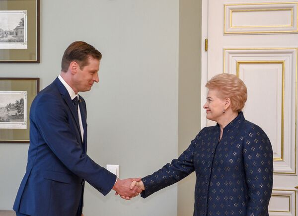 Президент Литвы назначила нового министра окружающей среды Президент Литвы назначила нового министра окружающей среды - Sputnik Литва