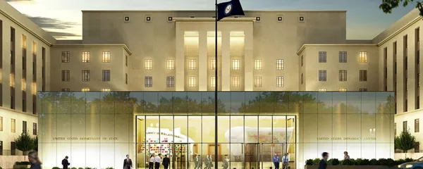 Здание штаб-квартиры Госдепартамента США, архивное фото Здание штаб-квартиры Госдепартамента США, архивное фото - Sputnik Lietuva