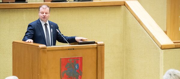 Премьер-министр Литвы Саулюс Сквернялис, архивное фото Премьер-министр Литвы Саулюс Сквернялис, архивное фото - Sputnik Литва