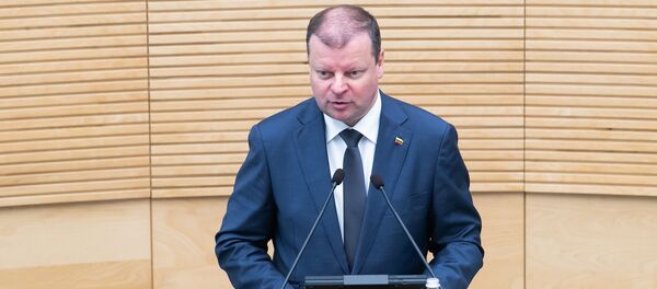 Премьер-министр Литвы Саулюс Сквернялис, архивное фото Премьер-министр Литвы Саулюс Сквернялис, архивное фото - Sputnik Литва