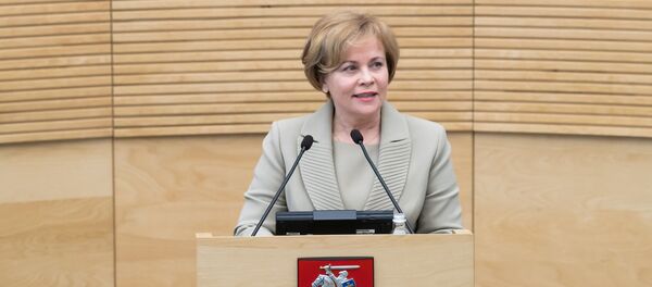 Депутат Сейма Раса Юкнявичене, архивное фото Депутат Сейма Раса Юкнявичене, архивное фото - Sputnik Lietuva