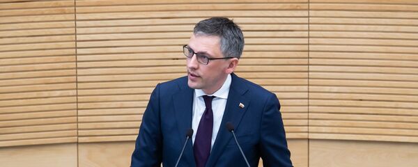 Депутат Сейма Витаутас Бакас , архивное фото - Sputnik Литва