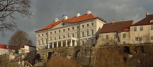 Дом Стенбока, здание правительства Эстонии, архивное фото - Sputnik Литва