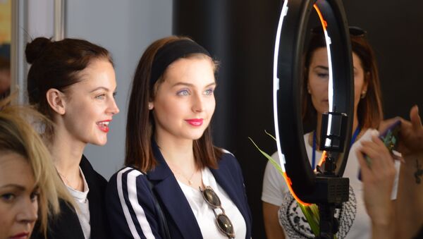 Международная ярмарка красоты и здоровья Pelene 2019 в Вильнюсе - Sputnik Литва