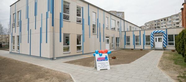 Открытие нового детского сада в Вильнюсе Открытие нового детского сада в Вильнюсе - Sputnik Lietuva