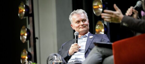 Кандидат в президенты Литвы, экономист SEB Bank Гитанас Науседа, архивное фото - Sputnik Литва