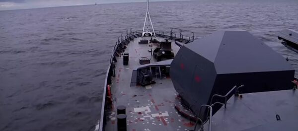 Стрельбы малых ракетных кораблей в Балтийском море - Sputnik Литва