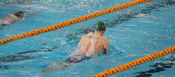 Литовский пловец Гедрюс Титянис - Sputnik Литва