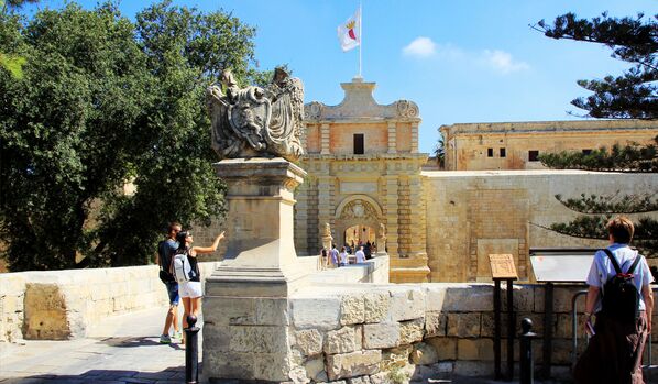 Ворота Мдины, древней столицы Мальты - Sputnik Lietuva
