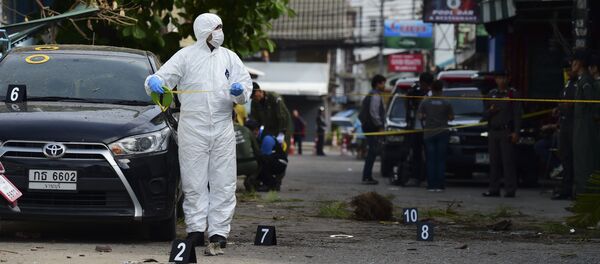 Место взрывов в Таиланде Место взрывов в Таиланде - Sputnik Литва