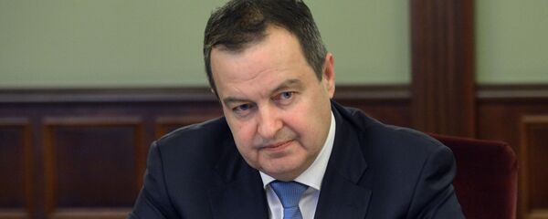 Serbijos URM vadovas Ivica Dačičius Serbijos URM vadovas Ivica Dačičius - Sputnik Lietuva