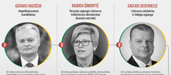 Lietuvos Respublikos Prezidento rinkimai – 2019 Lietuvos Respublikos Prezidento rinkimai – 2019 - Sputnik Lietuva