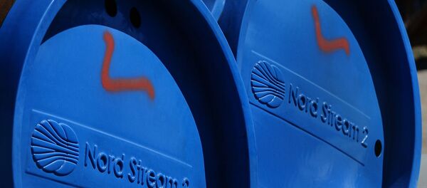 Строительство газопровода Северный поток-2 в Германии, архивное фото - Sputnik Литва