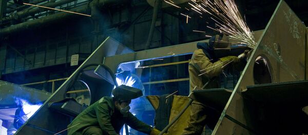 ОАО ПО Севмаш в Северодвинске, архивное фото - Sputnik Литва