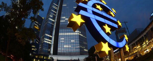 Центральный европейский банк во Франкфурте, архивное фото - Sputnik Литва