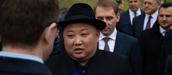 Лидер КНДР Ким Чен Ын прибыл в Россию Лидер КНДР Ким Чен Ын прибыл в Россию - Sputnik Lietuva