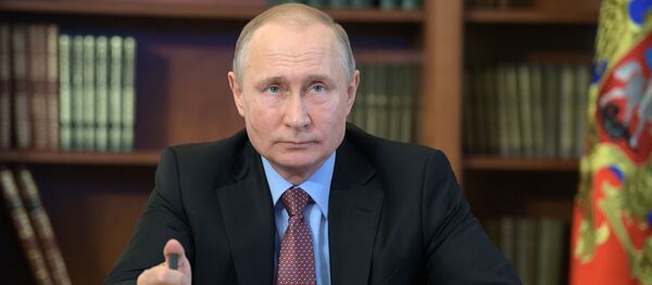 Рабочая поездка президента РФ В. Путина в Санкт-Петербург Рабочая поездка президента РФ В. Путина в Санкт-Петербург - Sputnik Lietuva