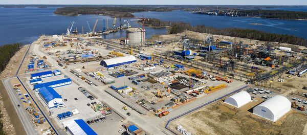 Терминал по производству и перегрузке СПГ Криогаз - Высоцк, архивное фото - Sputnik Lietuva