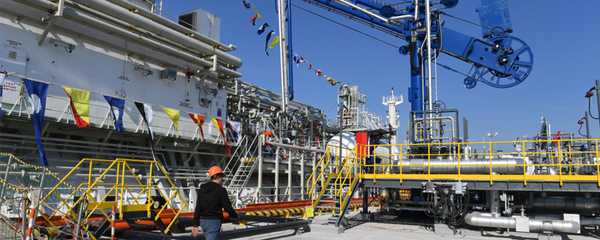 Открытие терминала по производству и перегрузке СПГ Криогаз - Высоцк - Sputnik Литва