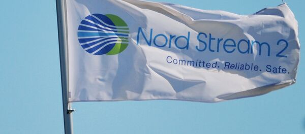 Строительство газопровода Северный поток-2 в Германии, архивное фото Строительство газопровода Северный поток-2 в Германии, архивное фото - Sputnik Lietuva