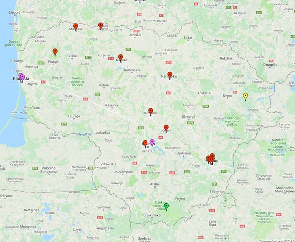 В Литве усилилось загрязнение воздуха из-за пожаров в Белоруссии - Sputnik Литва
