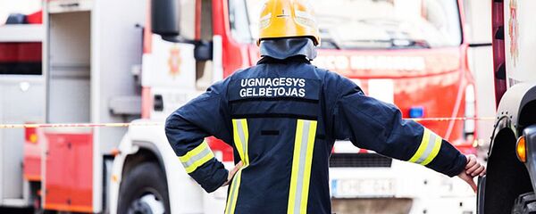 Литовская пожарная служба, архивное фото Литовская пожарная служба, архивное фото - Sputnik Lietuva