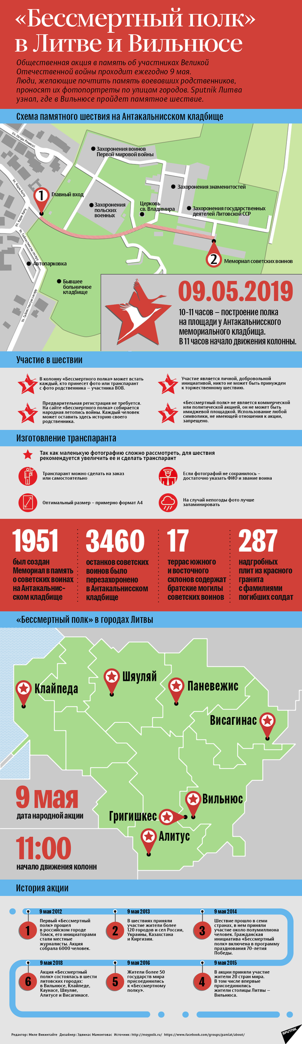 Посол России в Литве поздравил ветеранов с Днем Победы - Sputnik Литва