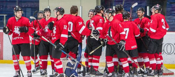 Сборная Литвы по хоккею, архивное фото - Sputnik Литва