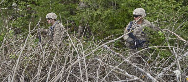 NATO pratybos Pavasario audra Estijoje NATO pratybos Pavasario audra Estijoje - Sputnik Lietuva
