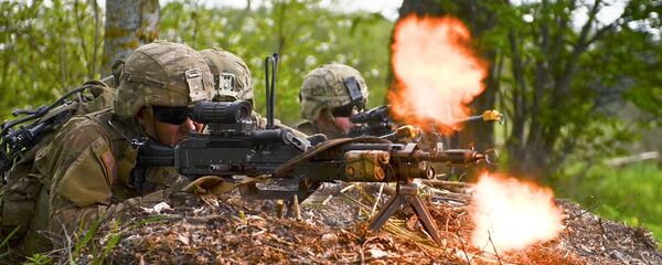 Учения НАТО в Эстонии Весенный шторм (Spring storm), архивное фото - Sputnik Литва