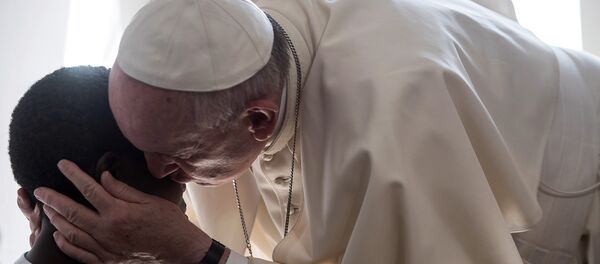 Папа Римский посетил приют для проституток Папа Римский посетил приют для проституток - Sputnik Lietuva