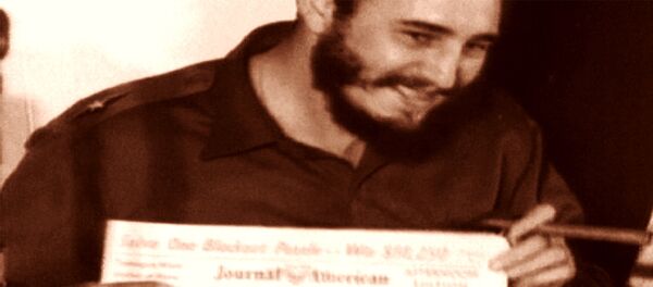 Фидель Кастро как зеркало кубинской революции. Кадры из архива Фидель Кастро как зеркало кубинской революции. Кадры из архива - Sputnik Литва