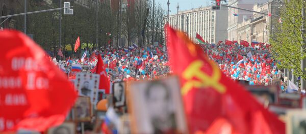 Akcija Nemirtingasis pulkas Maskvoje Akcija Nemirtingasis pulkas Maskvoje - Sputnik Lietuva